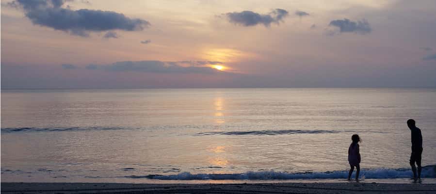 素晴らしい夕日