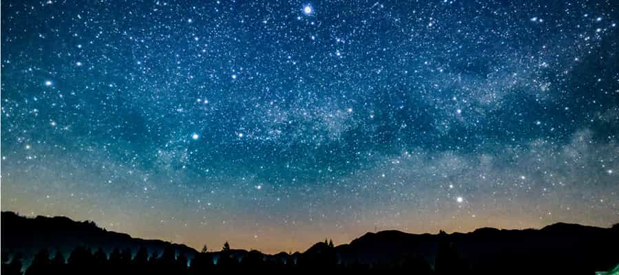 満天の星空