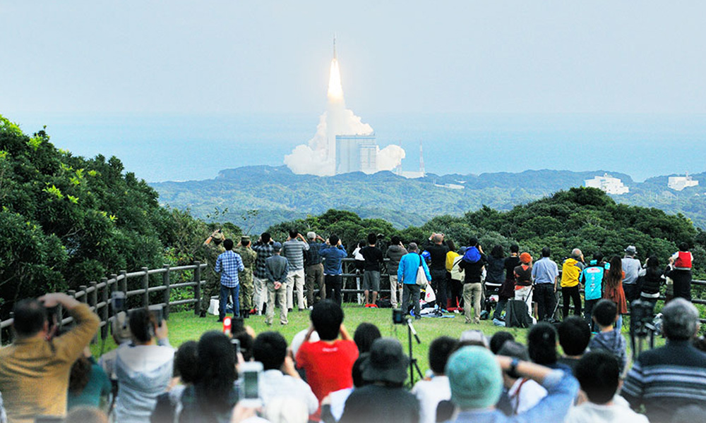 種子島宇宙センターロケットの丘展望所