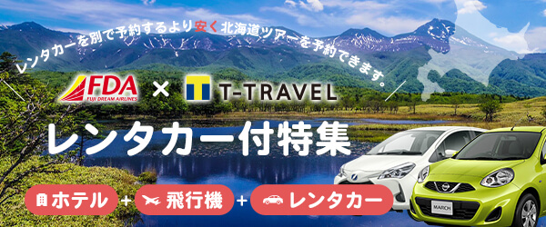 レンタカー付特集