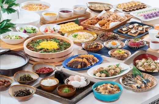 こだわりの朝食ビュッフェ